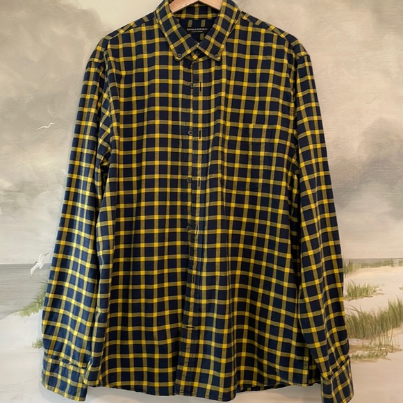 Banana Republic Men’s Flannel Button Down XL - Picture 1 of 11